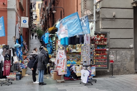 Naples : Visite guidée des quartiers espagnols et du sous-sol de NaplesQuartier espagnol et visite souterraine de Naples en anglais