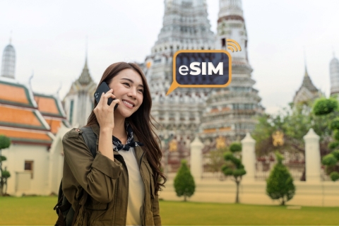 Phuket / Thaïlande : Internet en itinérance avec les données mobiles eSIMThaïlande 5 GB : 5 Days eSIM Data Plan