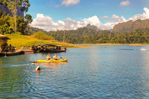 Khao Lak: Khao Sok, Cheow Larn Lake, and Coral Cave Day Trip