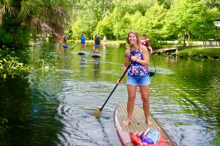 Longwood: begeleide Wekiva River Paddleboarding-tourLongwood: begeleide paddleboardingtour op de Wekiva-rivier