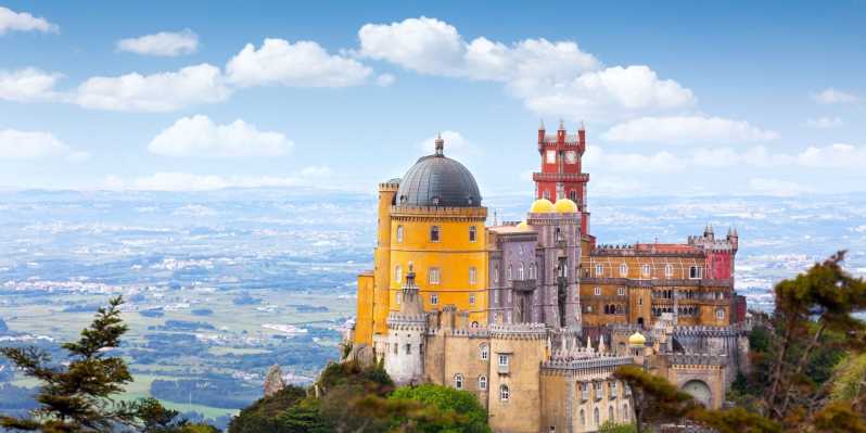 Lisbonne : Visite guidée de Sintra, Pena, Regaleira et Cascais