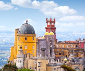 Lisboa: Visita guiada de um dia a Sintra, Pena, Regaleira e Cascais