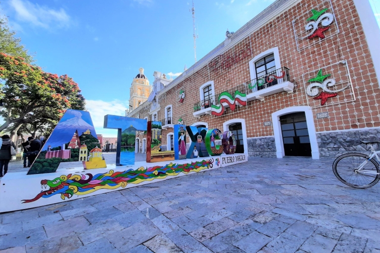 Puebla : Tour de ville Hop-on Hop-off et Cholula et Atlixco