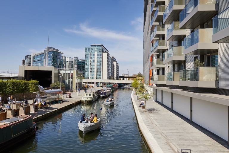 Londres : Location de GoBoat pour Regent's Canal et Paddington BasinLocation de 2 heures
