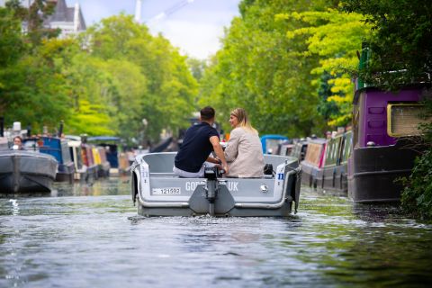 Лондон: аренда GoBoat для Риджентс-канала и бассейна Паддингтон