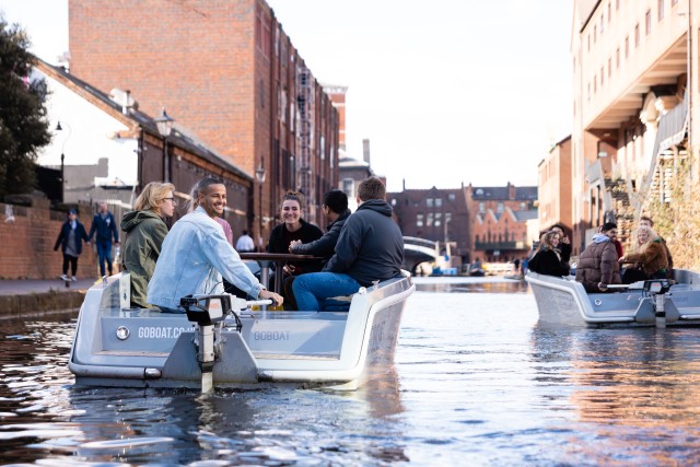 Visit Birmingham Central Birmingham Canals GoBoat Hire in Coventry