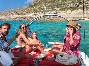 Dal porto di Kissamos: Balos e Gramvousa Private RIB Cruise