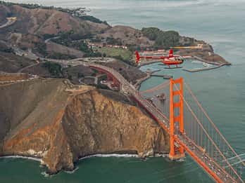 San Francisco: Golden Gate Helikopter Abenteuer