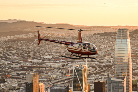 From Sausalito: San Francisco and Alcatraz Helicopter Tour With Meeting Point