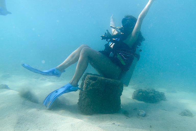 San Juan : Cours de plongée sous-marine pour débutants avec des tortues