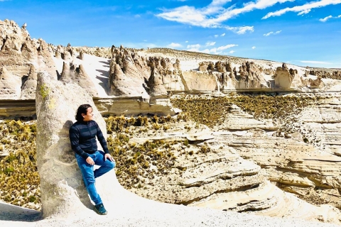 From Arequipa: Pillones Waterfall & Stone Forest