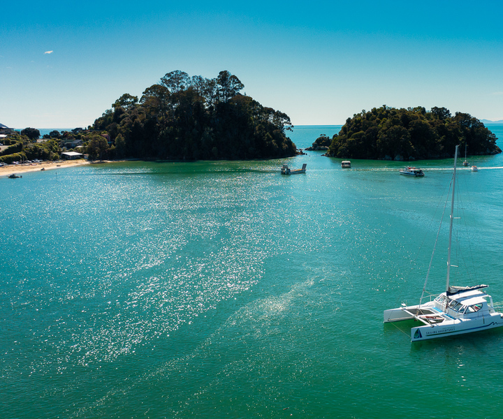 Abel Tasman National Park: Cruise, Walk & Sailing Tour