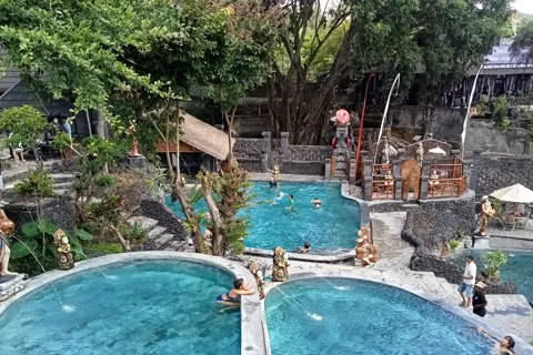 Bali: Bilhete de entrada para as fontes termais naturais de Batur