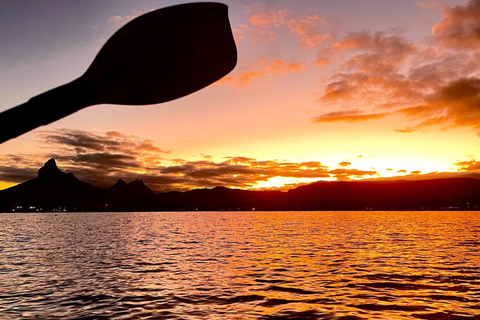 Mauritius: begeleide kajaktocht bij zonsopgang op de rivier de Tamarin