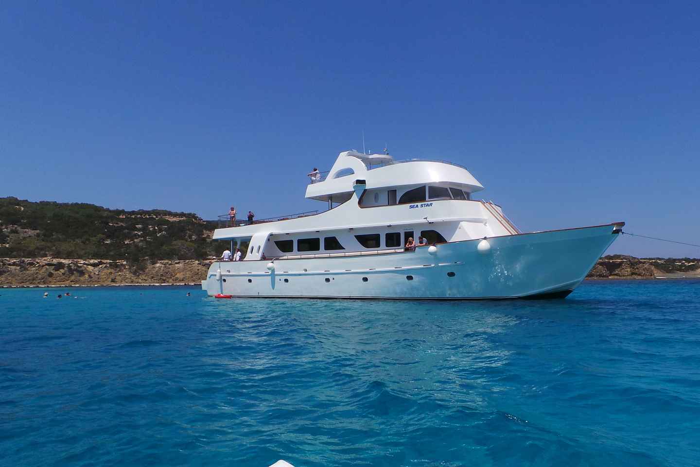 Sea Star Blue Lagoon Round Trip Cruise from Paphos
