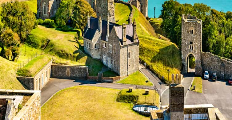 From London: Dover Castle and White Cliffs Tour by Car