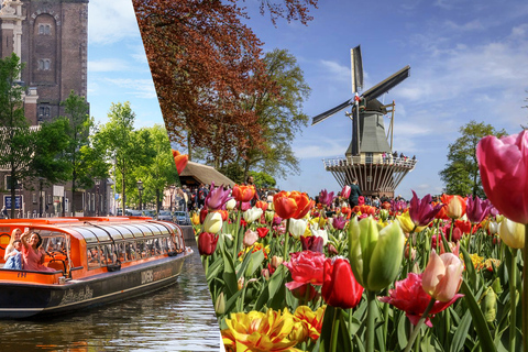 Keukenhof Entry Ticket and Canal Cruise (no transfer) Keukenhof Entry Ticket + Amsterdam City Center Canal Cruise