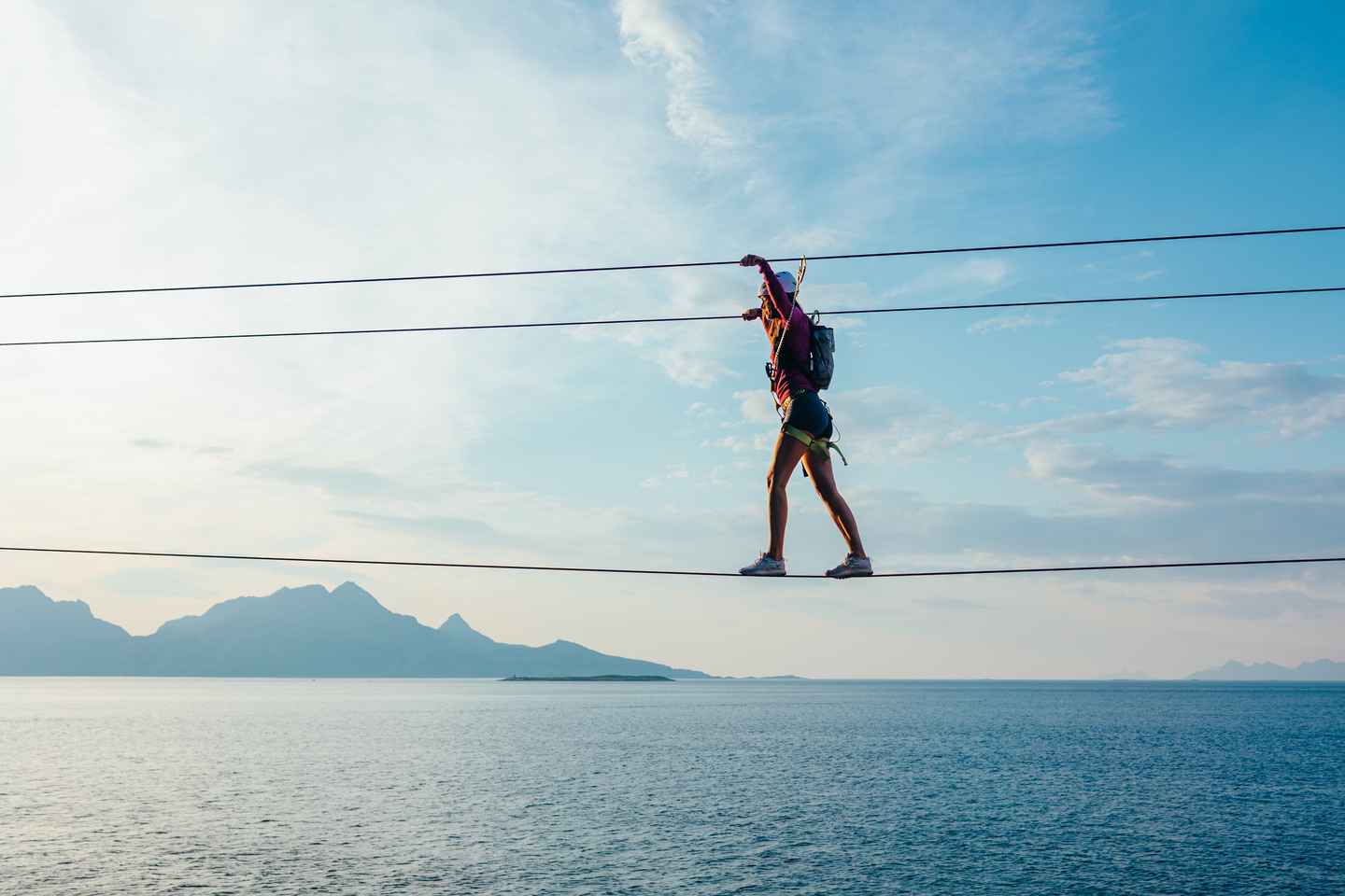 보도: 램펜 비아 페라타/바이킹 벽 등반 가이드