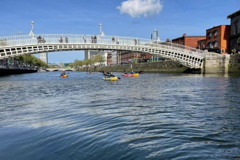 Dublin per kajak 2 uur durende sightseeingtour