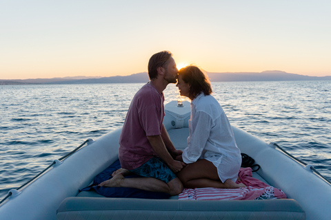 Chania: cruise bij zonsondergang met Kretenzische wijn