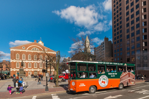 Boston : visite à arrêts multiples de la vieille ville en trolleyBoston : tramway à arrêts multiples - billet 2 jours