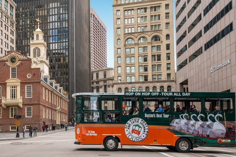 Boston : visite à arrêts multiples de la vieille ville en trolleyBoston : tramway à arrêts multiples - billet 2 jours