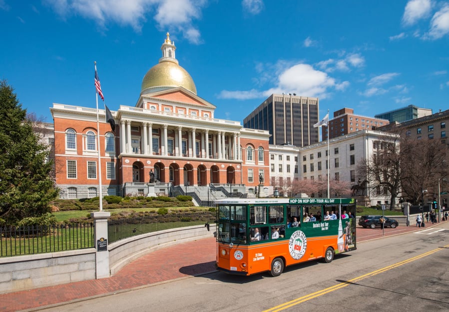 Boston: Tour Hop-on Hop-off con il carrello della città vecchia