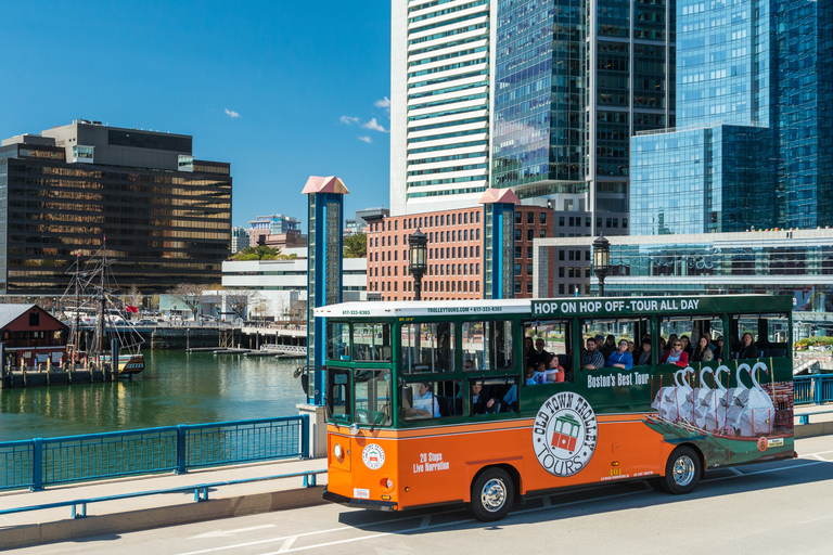 Boston : visite à arrêts multiples de la vieille ville en trolleyBoston : tramway à arrêts multiples - billet 2 jours