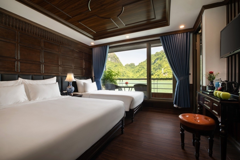 Ha Long: Lan Ha Bay 4-daagse 3-nachten 5-sterrencruiseHalong Bay Luxe 3 nachten Cruise Hotel Ophalen bij hotel
