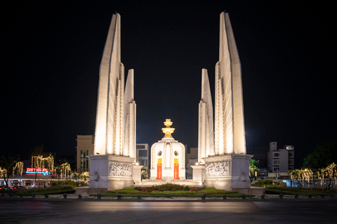 Bangkok: Flower Market and Food Night Tour by Tuk Tuk Group Tour