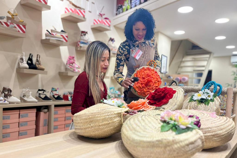 Barcelona: Ontwerp en maak een Raffia Bag Workshop met Tapas