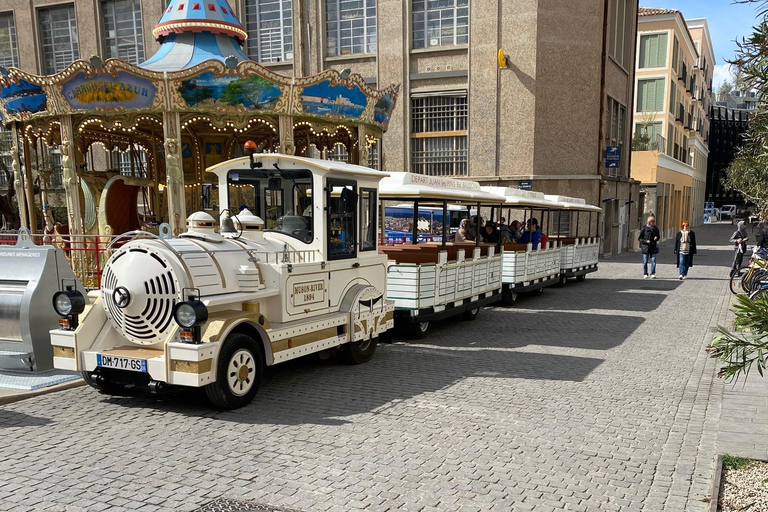Antibes: 2-weg treintje van Antibes naar Juan-les-Pins