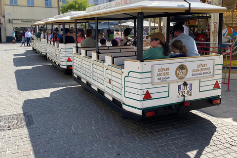 Antibes: 2-weg treintje van Antibes naar Juan-les-Pins