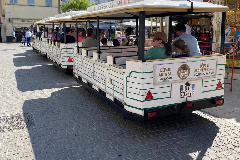 Antibes: 2-weg treintje van Antibes naar Juan-les-Pins