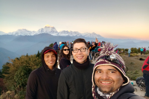 Pokhara : Voyage privé de 3 jours de trekking à Ghorepani Poon Hill