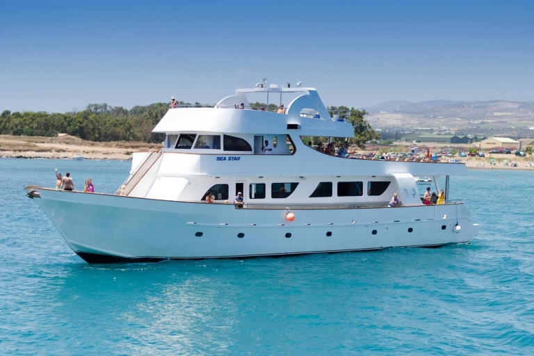 Pafos: Crucero por la Bahía de Coral y San Jorge con almuerzo y servicio de recogida