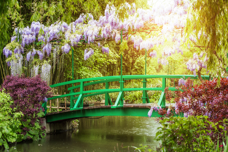 Da Parigi: Escursione guidata a Giverny e al Palazzo di Versailles