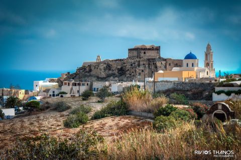 Da Oia e Thera: tour guidato dei villaggi di Santorini con ritiro