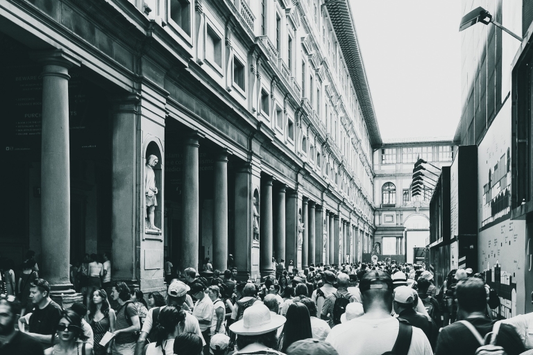 Florence: rondleiding door de Galleria degli Uffizi zonder wachtrijSla de wachtrij over met rondleiding in het Frans