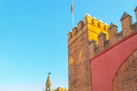 Sevilla: Tur til den kongelige Alcazar, katedralen og Giralda-tårnet