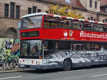 Nürnberg: Gamla stan: Guidad tur med buss