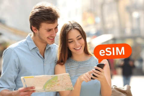Lima: Peru eSIM Data Plan for Travel 2GB/7 Days