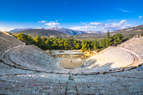 De Atenas: Tour Privado a Micenas, Nafplio e EpidauroPickup e/ou drop off em qualquer endereço na área especificada