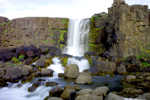 Reykjavík: viagem privada de um dia ao Círculo Dourado com Lagoa Azul