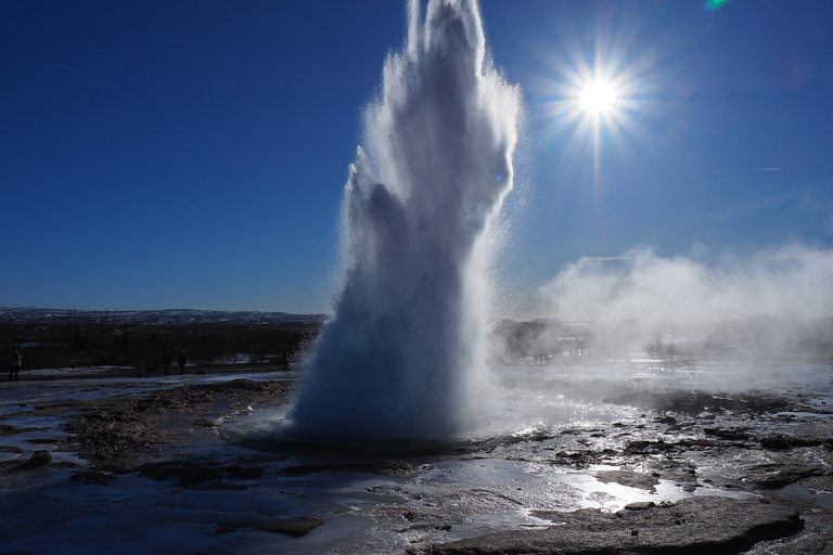 Reykjavík : Excursion privée d'une journée au Cercle d'Or avec Blue Lagoon