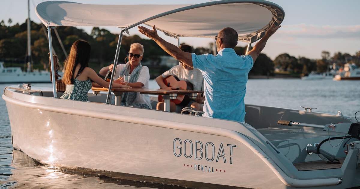 Sydney Electric Boat Rental from Cabarita Point GetYourGuide