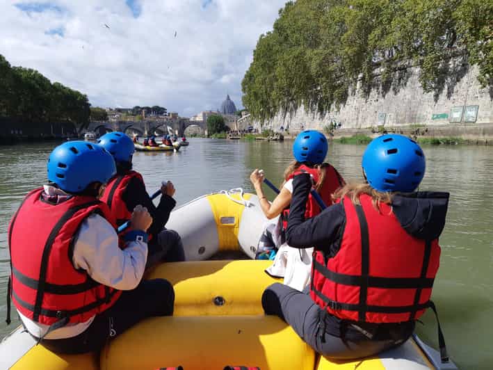 Rome Urban Rafting Tour to Tiber Island with A Local Pizza GetYourGuide