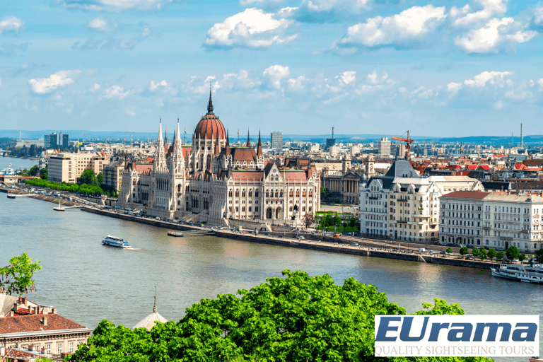 Budapest: 4 timmars guidad busstur med flodkryssning