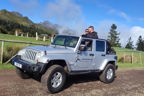 Tour de l'Est Santana 4x4 VIP Wrangler tour 8h de voyageFunchal : Tour privé de l'île de l'Est en Jeep 4x4 Wrangler