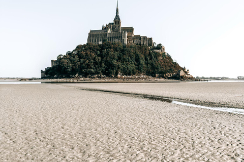 Bay of Mont Saint-Michel : Quicksands + Tombelaine Island Bay of Mont Saint-Michel : Quicksands + Tombelaine Island